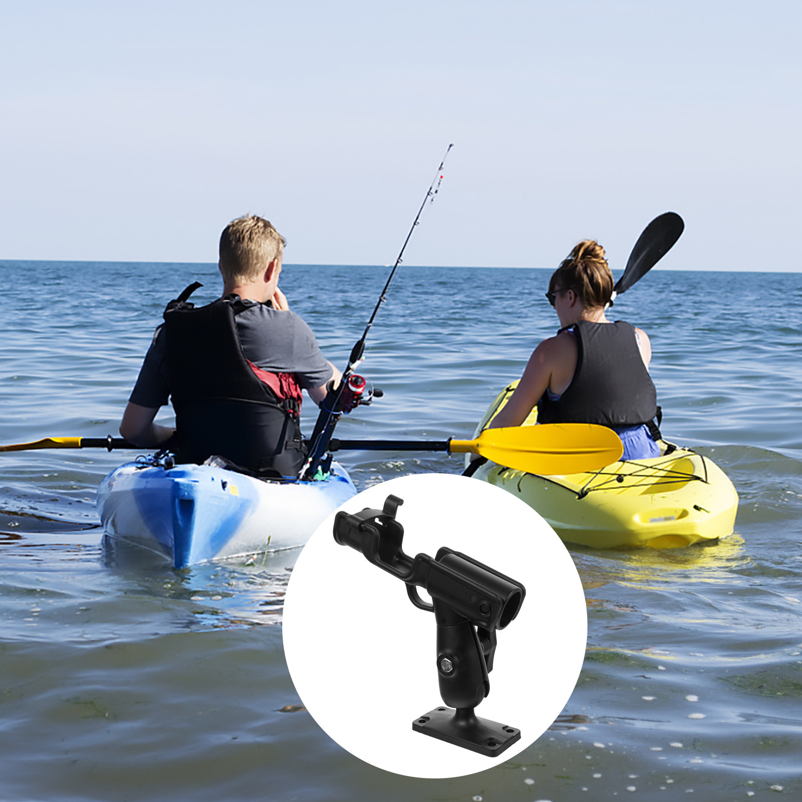 Fishing Kayak Rod Holder - Support de canne à pêche pour