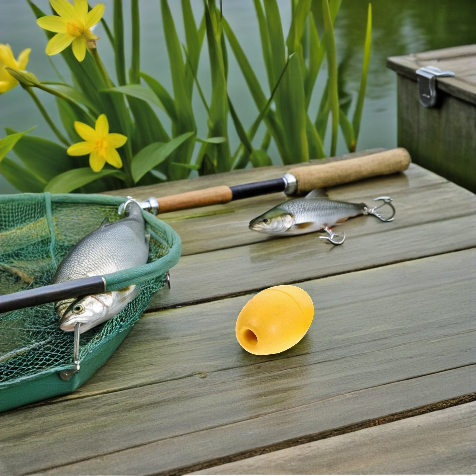 Fishing Kayak Anchor - 8 bouées de kayak en PVC,