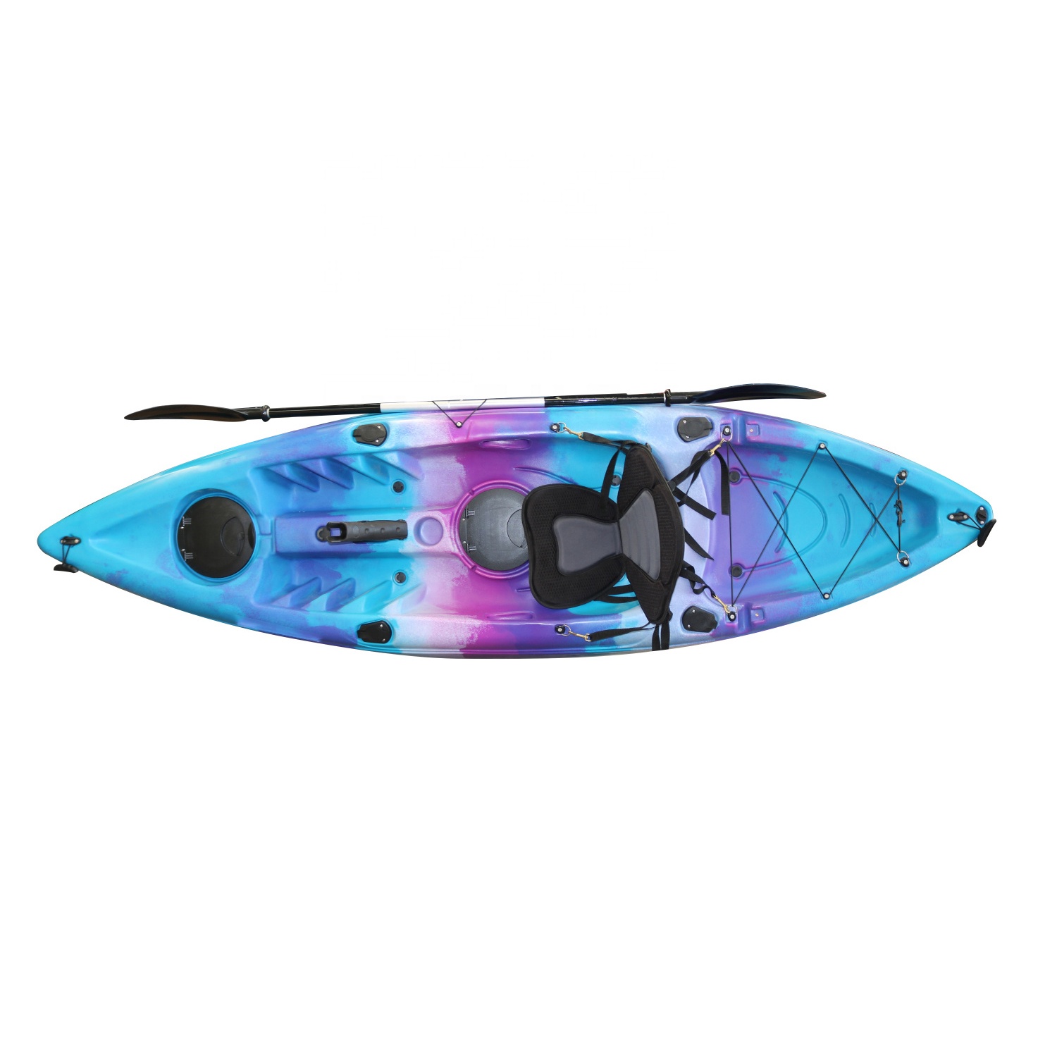 Fishing Kayak Sit In - Kayak monoplace en plastique de 3