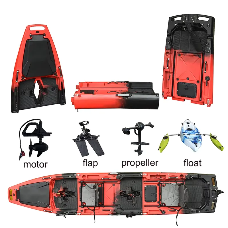 Kayak de pêche en gros de 14 p - Fishing Kayak Pedal Drive avis et prix