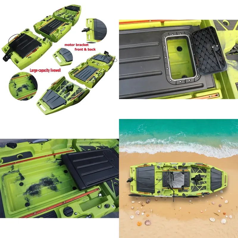 Kayak modulaire monoplace de 1 - Fishing Kayak Pedal Drive avis et prix