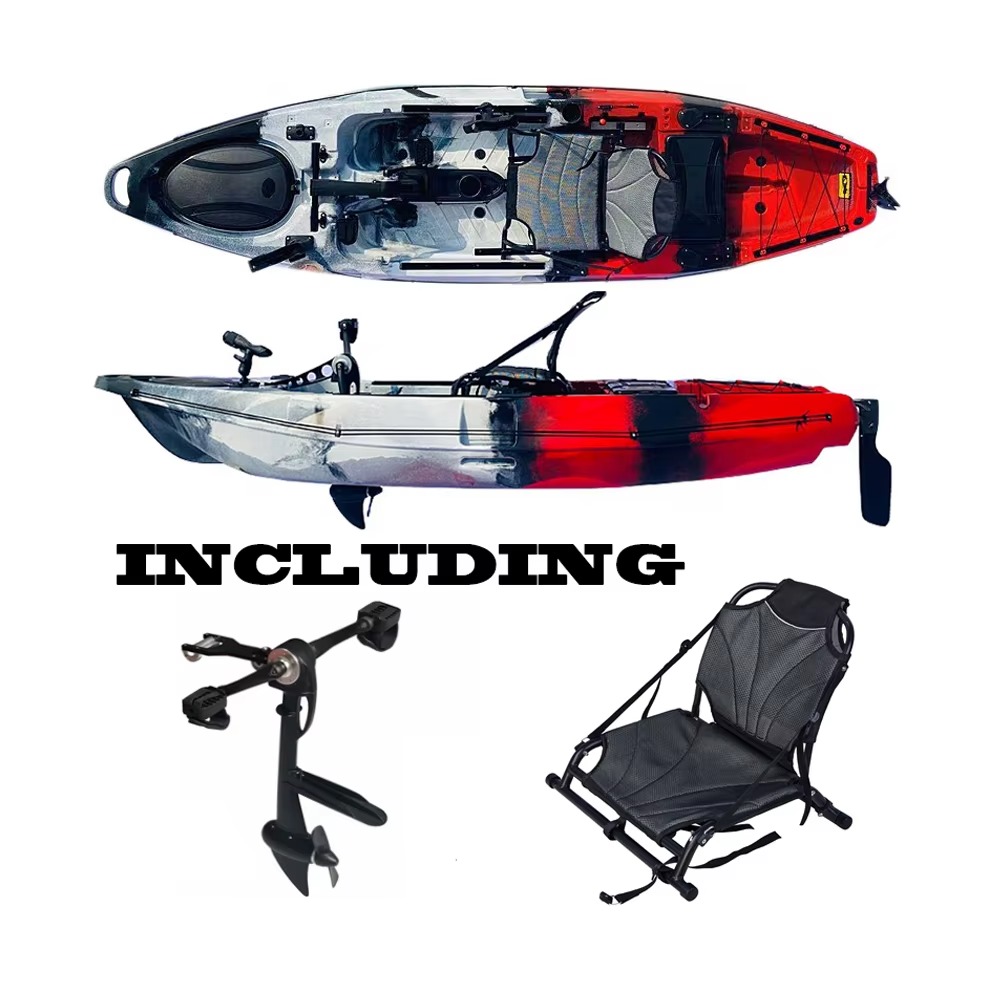 Kayak de pêche en plastique OE - Fishing Kayak Pedal Drive avis et prix