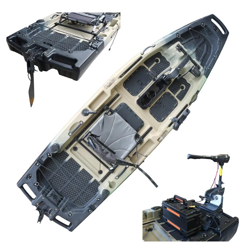 Kayak de pêche motorisé 1 pers - Fishing Kayak Paddle avis et prix