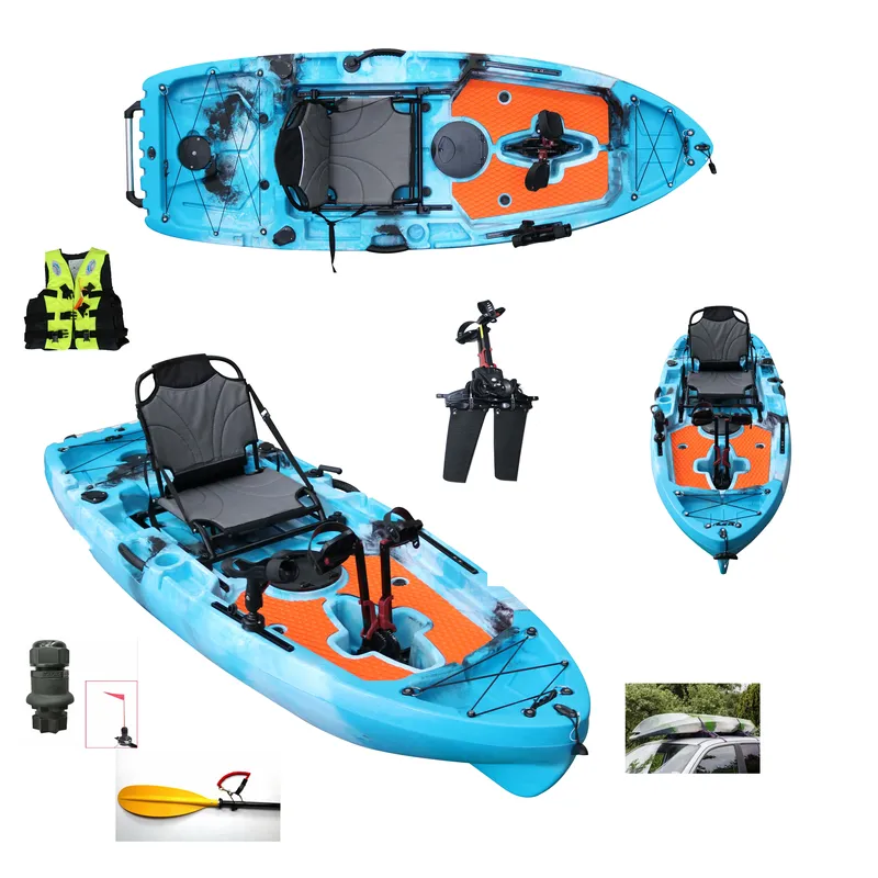 Canoë à pédales Viking Ocean S - Fishing Kayak Pedal Drive avis et prix